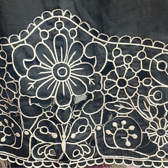 Moschino Cheap And Chic Cotton & Linen Skirt - Picture 5 of 5